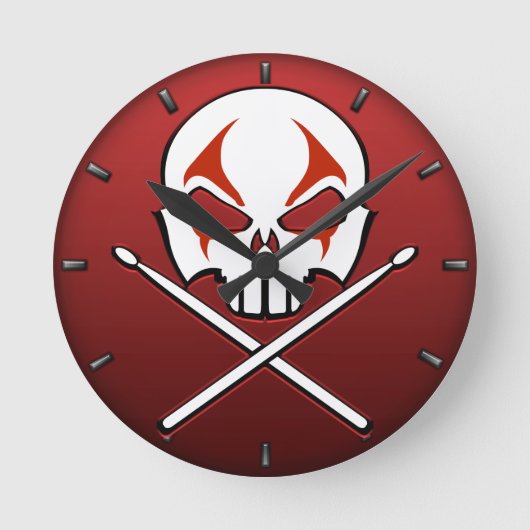 Uhr für schwere Metallbearbeitungsgeräte mit Rock  (Vorderseite)