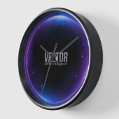 Uhr für Vektorfuturistik (Winkel)