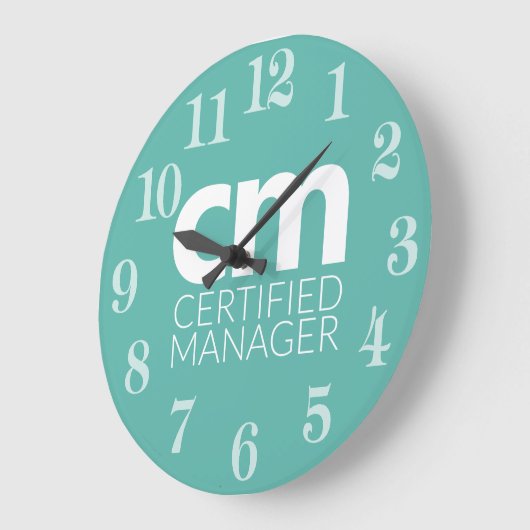 Uhr für zertifizierten Manager (Winkel)
