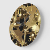 Uhr Gears Fun Wall Clock (Winkel)