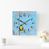 Uhr - Gelbe Finte (Zuhause)