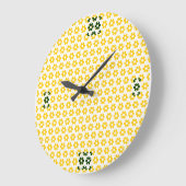 Uhr - Gelbe Florets (Rev.) (Winkel)