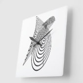 Uhr geometrischer Kunst (Winkel)