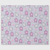 Uhr Geschenkpapier (Flach)