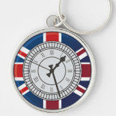Uhr-Gesichts-Schlüsselanhänger Londons Big Ben Schlüsselanhänger (Vorne)