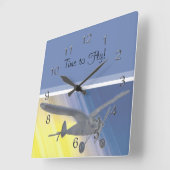 Uhr - Gespräch - Zeit zum Fliegen (Winkel)