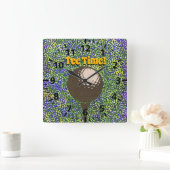 Uhr - Golfball im T-Shirt (Zuhause)