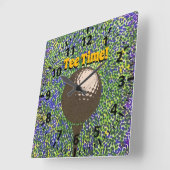 Uhr - Golfball im T-Shirt (Winkel)