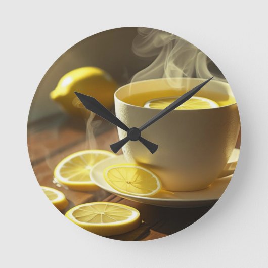 Uhr & grüner Tee (Vorderseite)