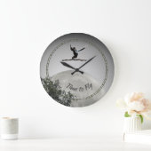 Uhr - Gymnastik Zeit zum Fliegen (Zuhause)