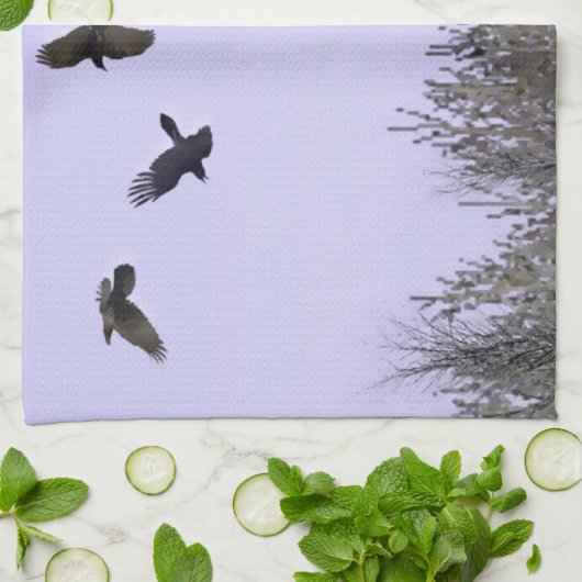 Uhr Handtuch (Gefaltet)