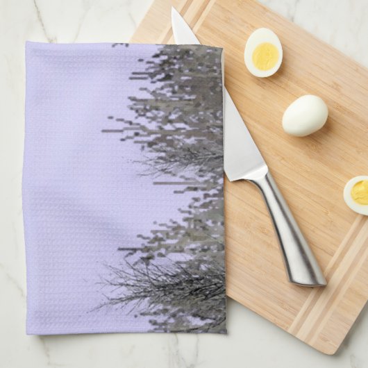 Uhr Handtuch (Viertel Falte)