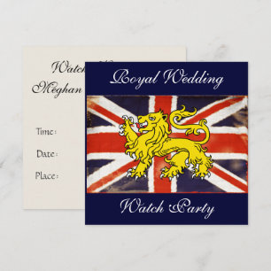 Uhr Harry und Meghan Krawatte die Einladung