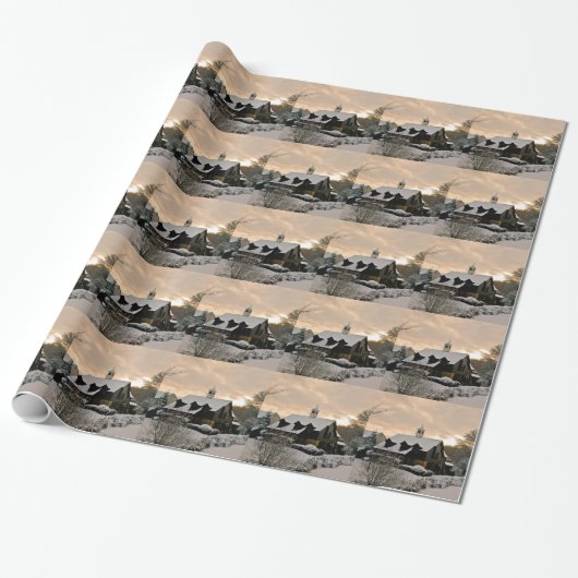 Uhr-Haus in St Johns, Packpapier (Ungerollt)