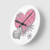 Uhr Herz und Blume (Winkel)