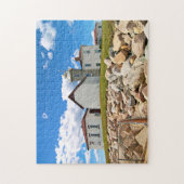 Uhr-Hügel-Leuchtturm, Rhode Island Puzzle (Vertikal)