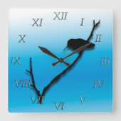 Uhr - Hummingbird am Zweig (Vorderseite)