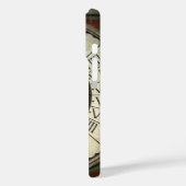 Uhr im Duomo von Paolo Uccello Case-Mate iPhone Hülle (Rückseite / Links)