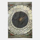Uhr im Duomo von Paolo Uccello Geschirrtuch (Vertikal)