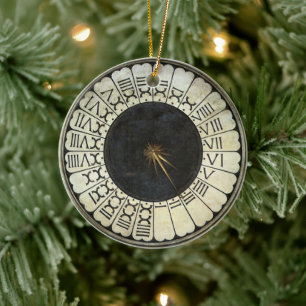 Uhr im Duomo von Paolo Uccello Keramik Ornament