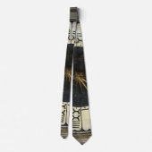 Uhr im Duomo von Paolo Uccello Krawatte (Rückseite)