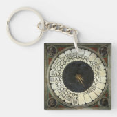 Uhr im Duomo von Paolo Uccello Schlüsselanhänger (Vorderseite)