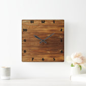 Uhr im rustikalen Stil (Zuhause)