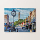 Uhr im Stadtzentrum Cape Girardeau Puzzle (Horizontal)