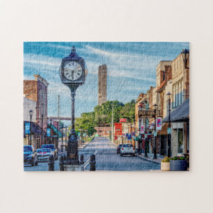 Uhr im Stadtzentrum Cape Girardeau Puzzle