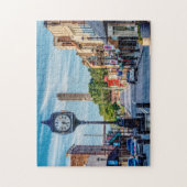 Uhr im Stadtzentrum Cape Girardeau Puzzle (Vertikal)