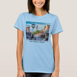 Uhr im Stadtzentrum T - Shirt Cape Girardeau
