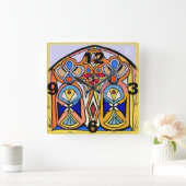 Uhr - inspiriert Hartglas. (Zuhause)