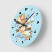 Uhr Kalifornien (Winkel)