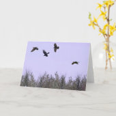 Uhr Karte (Gelbe Blume)