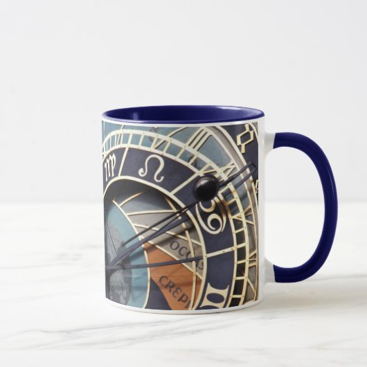Uhr-Keramik-Tasse Prags astronomische Tasse (Rechts)