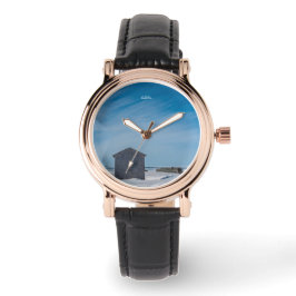 Uhr, kleine Hütte Armbanduhr