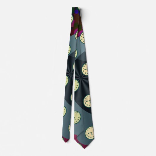 Uhr Krawatte (Rückseite)