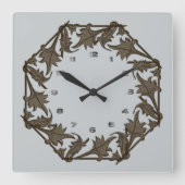 Uhr - Kreis der Blätter (Vorderseite)