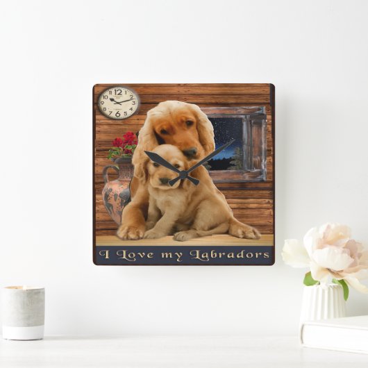 Uhr Labrador Retretour (Zuhause)