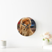 Uhr "Labrador Retriever Art" (Zuhause)