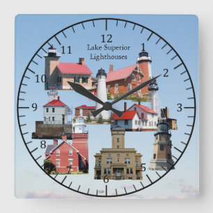 Uhr "Lake Superior Lighthouse"