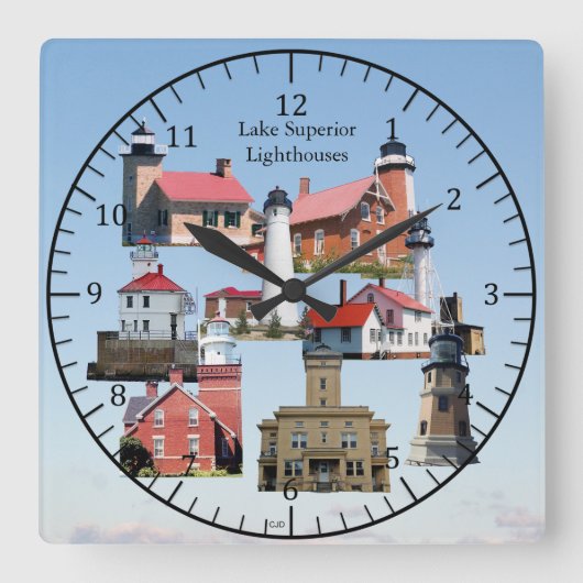 Uhr "Lake Superior Lighthouse" (Vorderseite)
