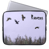 Uhr Laptopschutzhülle (Vorderseite)