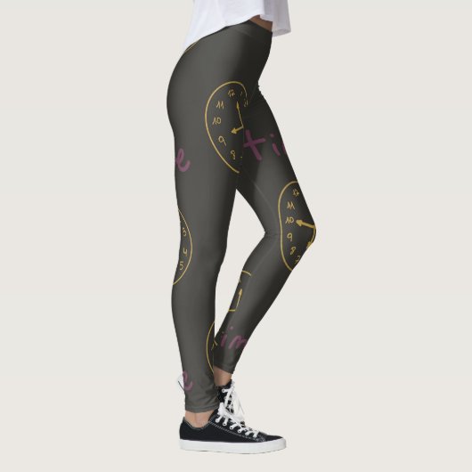 Uhr Leggings (Rechts)