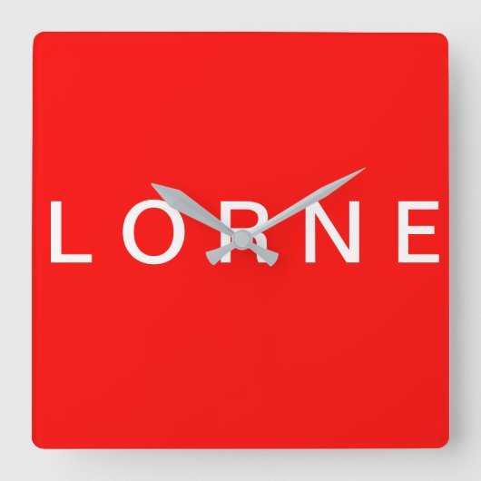 Uhr Lorne (Vorderseite)