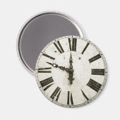 Uhr Magnet (Vorderseite/Rückseite)