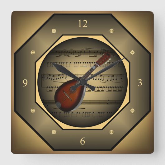 Uhr ~ Mandolin~ Sheet Music ~ Toskana ~ (Vorderseite)