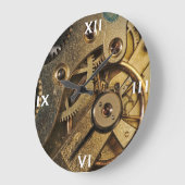 Uhr: Messinghörung. Überwachungsmechanismus Große Wanduhr (Winkel)