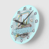 Uhr Mississippi Lighthouse (Winkel)