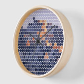 Uhr mit bunten Punkten (Winkel)